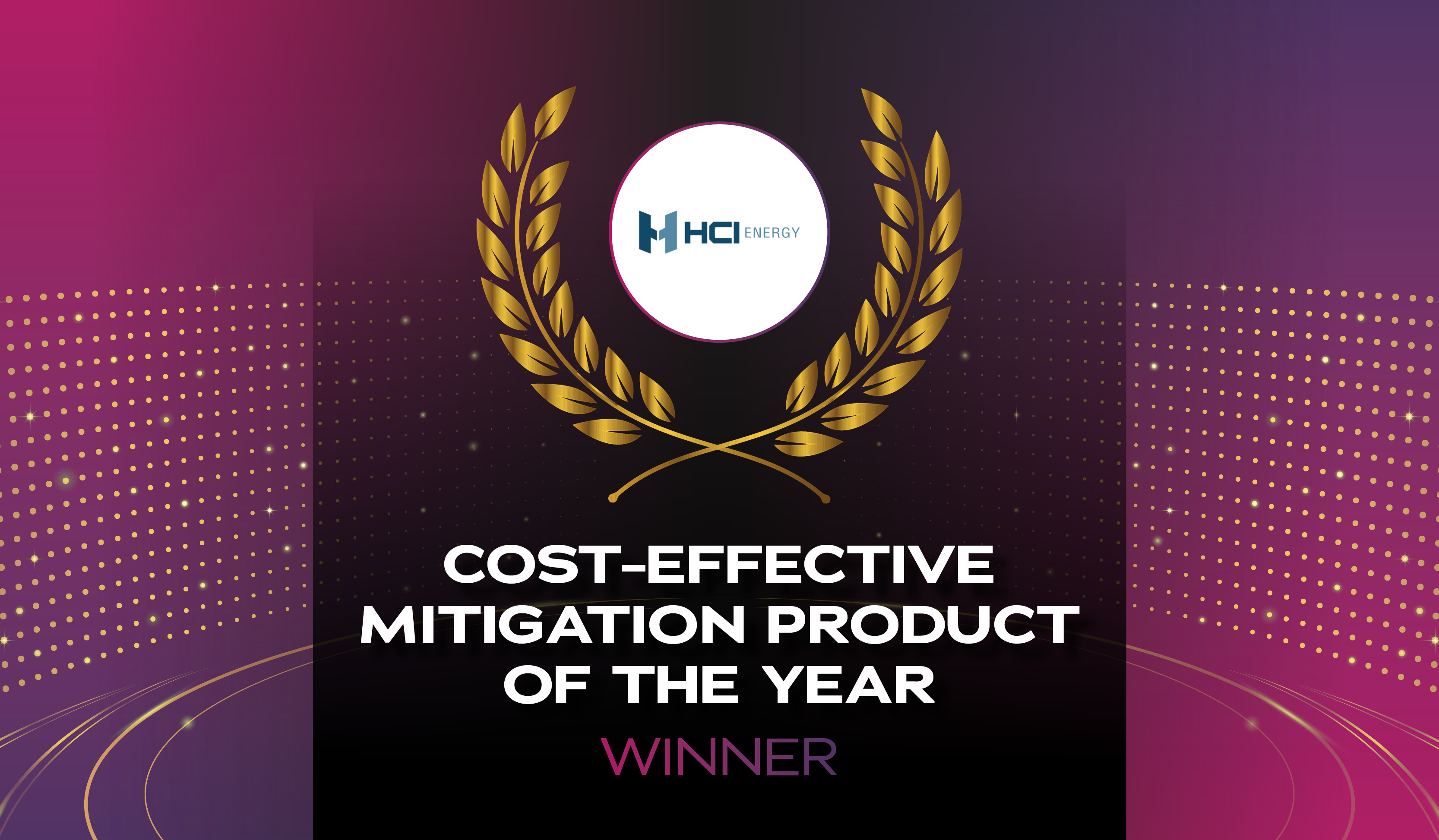 Most Cost Effective Product winner banner